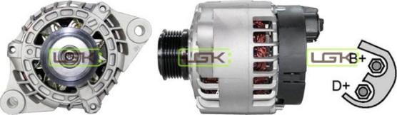 LGK 442112 - Alternator autospares.lv