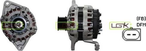 LGK 442134 - Alternator autospares.lv