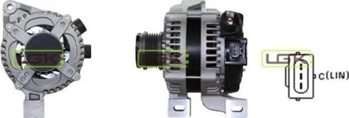 LGK 442122 - Alternator autospares.lv