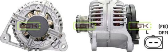 LGK 442375 - Alternator autospares.lv