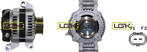 LGK 447004 - Alternator autospares.lv