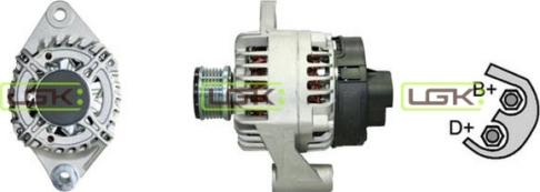 LGK 447030 - Alternator autospares.lv