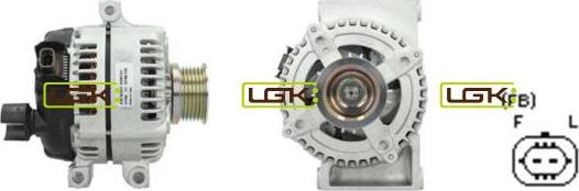 LGK 447029 - Alternator autospares.lv