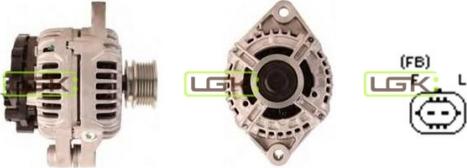 LGK 447146 - Alternator autospares.lv