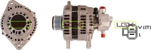 LGK 447148 - Alternator autospares.lv