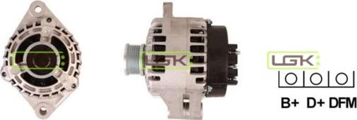 LGK 447147 - Alternator autospares.lv