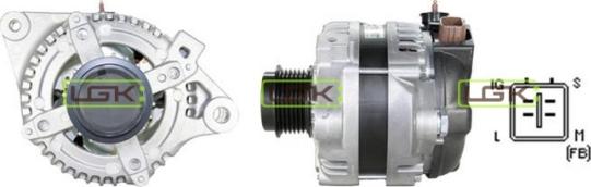 LGK 447113 - Alternator autospares.lv