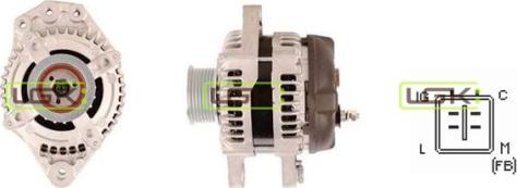 LGK 447181 - Alternator autospares.lv