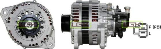 LGK 447124 - Alternator autospares.lv