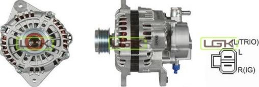 LGK 447173 - Alternator autospares.lv