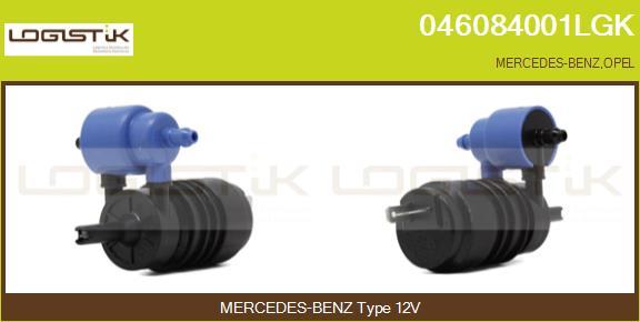 LGK 046084001LGK - Water Pump, window cleaning autospares.lv