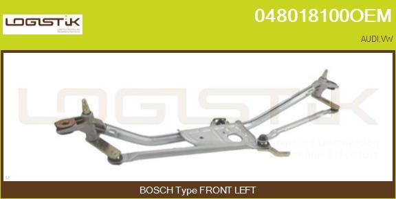 LGK 048018100OEM - Wiper Linkage autospares.lv