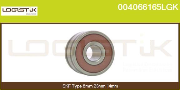 LGK 004066165LGK - Bearing autospares.lv