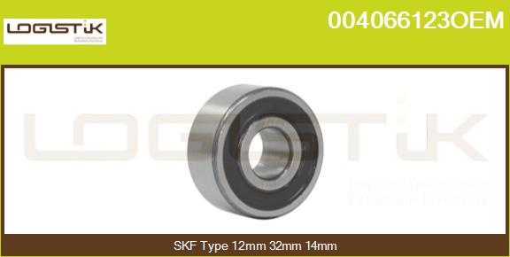 LGK 004066123OEM - Bearing autospares.lv