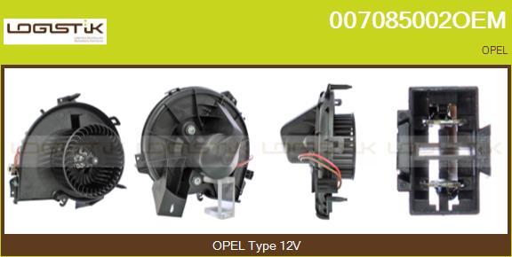 LGK 007085002OEM - Interior Blower autospares.lv