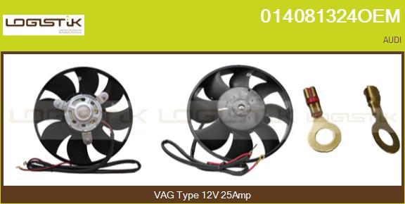 LGK 014081324OEM - Fan, radiator autospares.lv