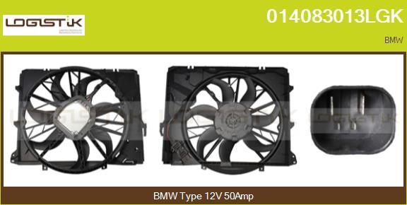 LGK 014083013LGK - Electric Motor, radiator fan autospares.lv