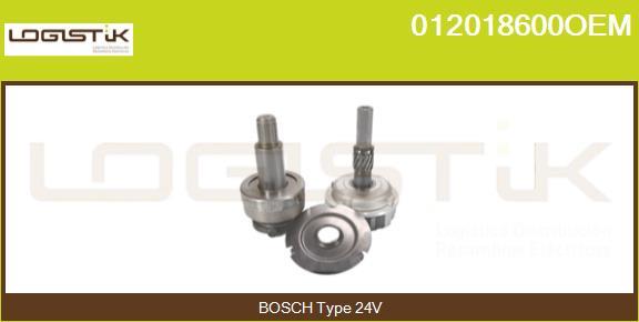 LGK 012018600OEM - Pinion, bendix, starter autospares.lv