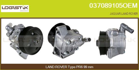 LGK 037089105OEM - Hydraulic Pump, steering system autospares.lv