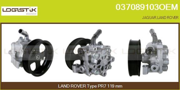 LGK 037089103OEM - Hydraulic Pump, steering system autospares.lv