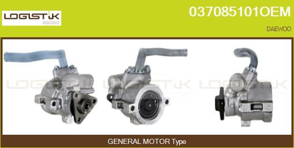 LGK 037085101OEM - Hydraulic Pump, steering system autospares.lv