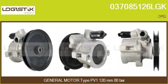 LGK 037085126LGK - Hydraulic Pump, steering system autospares.lv