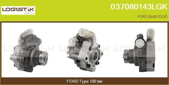 LGK 037080143LGK - Hydraulic Pump, steering system autospares.lv