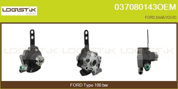 LGK 037080143OEM - Hydraulic Pump, steering system autospares.lv