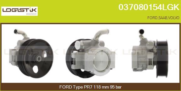 LGK 037080154LGK - Hydraulic Pump, steering system autospares.lv