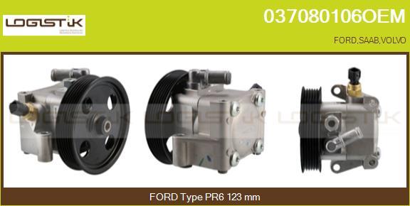 LGK 037080106OEM - Hydraulic Pump, steering system autospares.lv