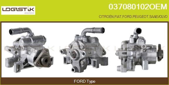 LGK 037080102OEM - Hydraulic Pump, steering system autospares.lv