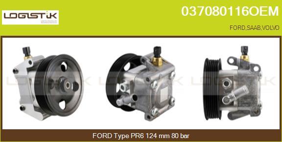 LGK 037080116OEM - Hydraulic Pump, steering system autospares.lv