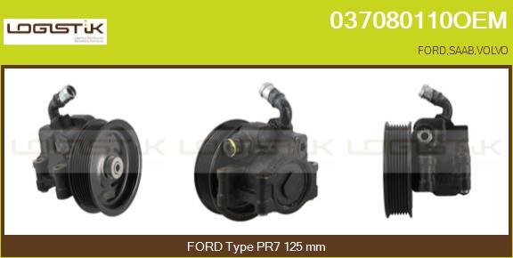 LGK 037080110OEM - Hydraulic Pump, steering system autospares.lv