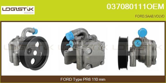 LGK 037080111OEM - Hydraulic Pump, steering system autospares.lv