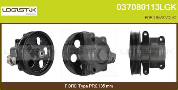 LGK 037080113LGK - Hydraulic Pump, steering system autospares.lv