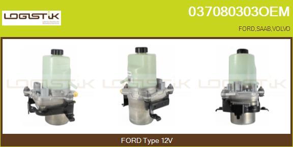 LGK 037080303OEM - Hydraulic Pump, steering system autospares.lv