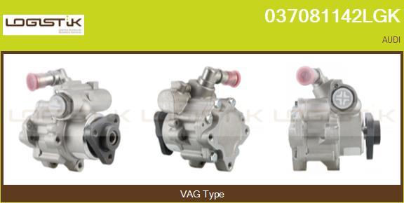 LGK 037081142LGK - Hydraulic Pump, steering system autospares.lv