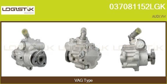 LGK 037081152LGK - Hydraulic Pump, steering system autospares.lv