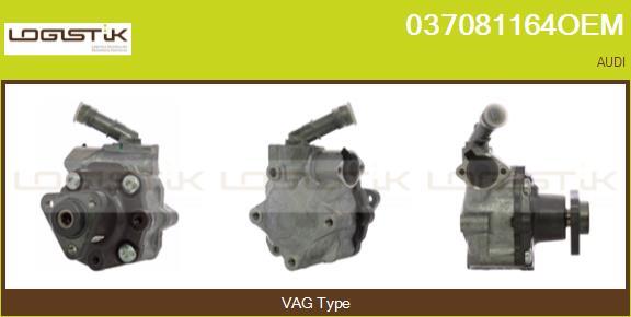 LGK 037081164OEM - Hydraulic Pump, steering system autospares.lv