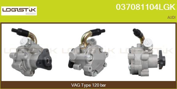 LGK 037081104LGK - Hydraulic Pump, steering system autospares.lv