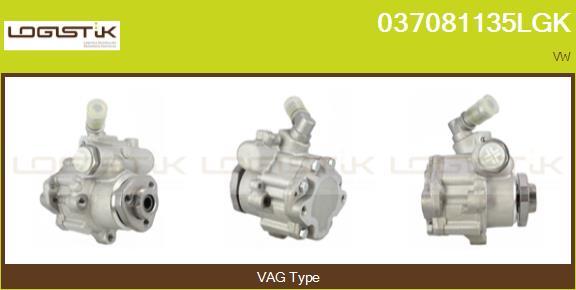 LGK 037081135LGK - Hydraulic Pump, steering system autospares.lv