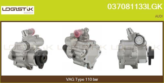 LGK 037081133LGK - Hydraulic Pump, steering system autospares.lv