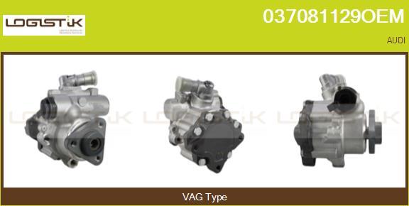 LGK 037081129OEM - Hydraulic Pump, steering system autospares.lv