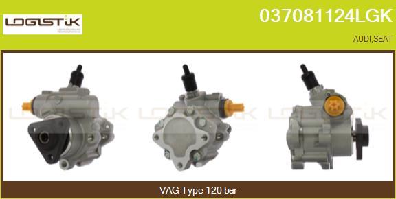 LGK 037081124LGK - Hydraulic Pump, steering system autospares.lv