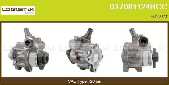 LGK 037081124RCC - Hydraulic Pump, steering system autospares.lv