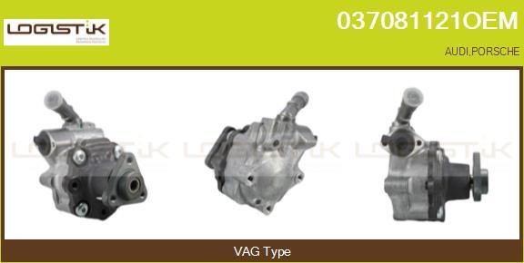 LGK 037081121OEM - Hydraulic Pump, steering system autospares.lv