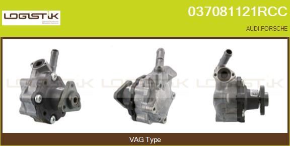 LGK 037081121RCC - Hydraulic Pump, steering system autospares.lv