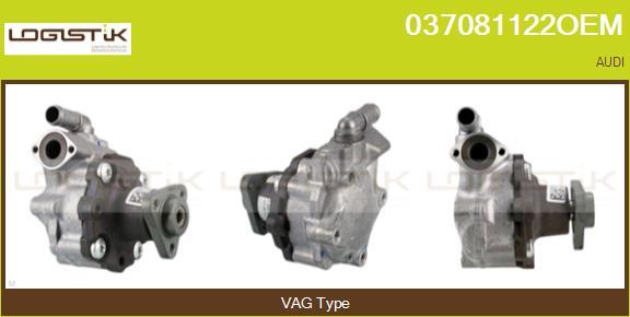 LGK 037081122OEM - Hydraulic Pump, steering system autospares.lv