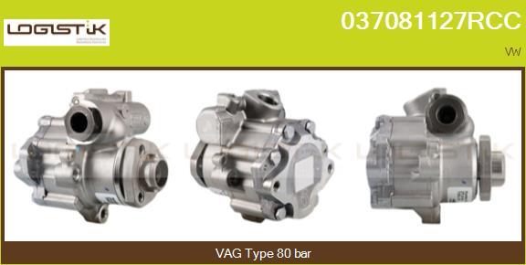 LGK 037081127RCC - Hydraulic Pump, steering system autospares.lv