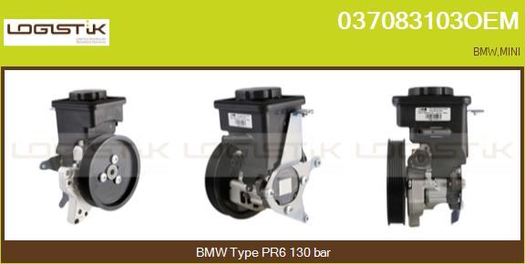 LGK 037083103OEM - Hydraulic Pump, steering system autospares.lv